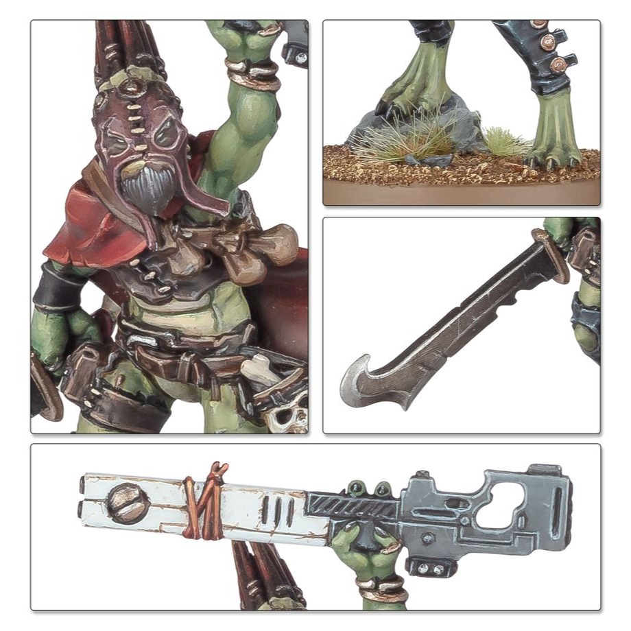 T＇au Empire: Kroot Farstalkers - 鈦帝國：克魯特遠獵者-細節圖3