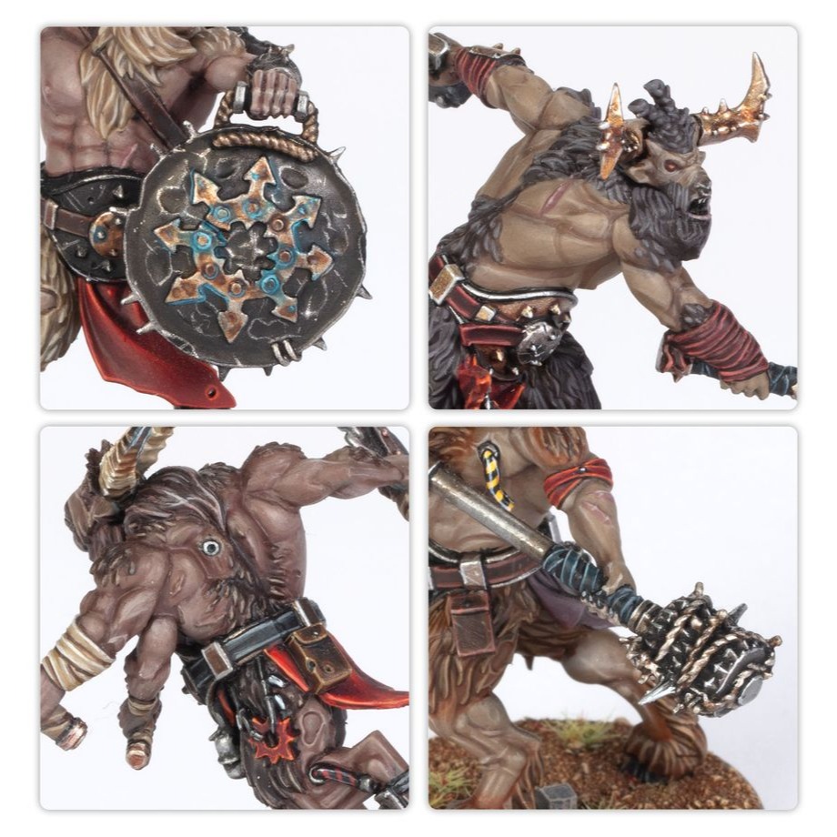 Chaos Space Marines: Fellgor Beastmen - 混沌星際戰士：惡角獸掠奪者-細節圖4