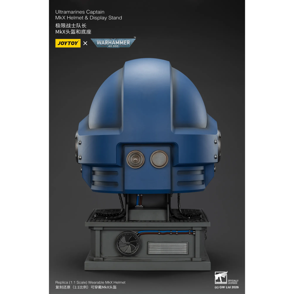 【JoyToy】MkX Helmet & Display Stand - 極限戰士隊長: MkX頭盔與底座-細節圖3