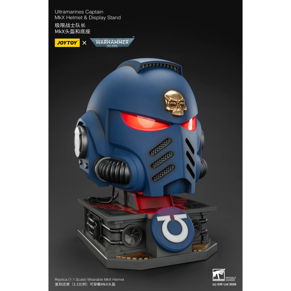 【JoyToy】MkX Helmet & Display Stand - 極限戰士隊長: MkX頭盔與底座-細節圖6