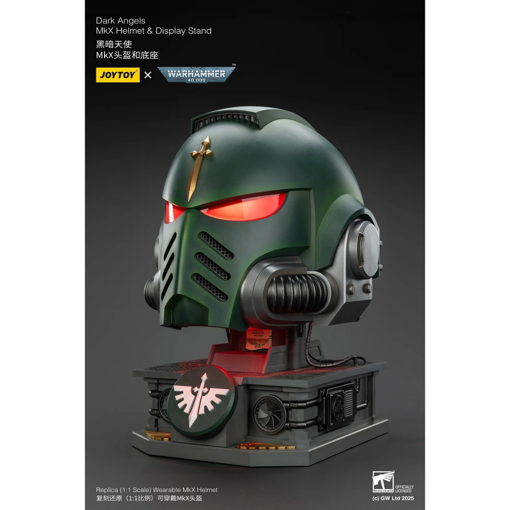 Dark Angels: MkX Helmet & Display Stand - 黑暗天使: MkX頭盔和底座-細節圖2