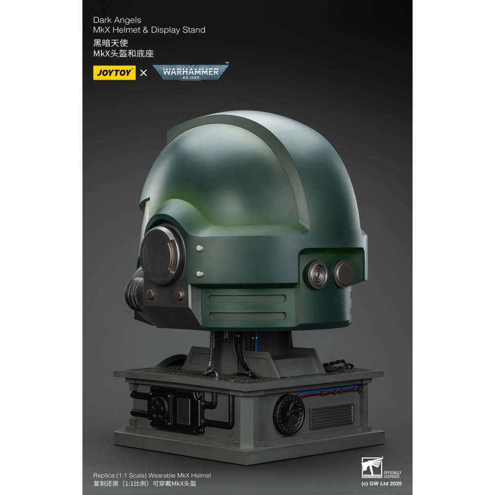 Dark Angels: MkX Helmet & Display Stand - 黑暗天使: MkX頭盔和底座-細節圖6