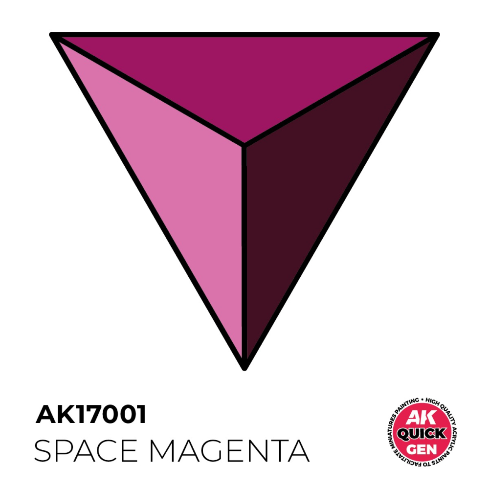 AK17001 - Quick Gen - Space Magenta 18 ml - 宇宙洋紅色 18ml-細節圖3