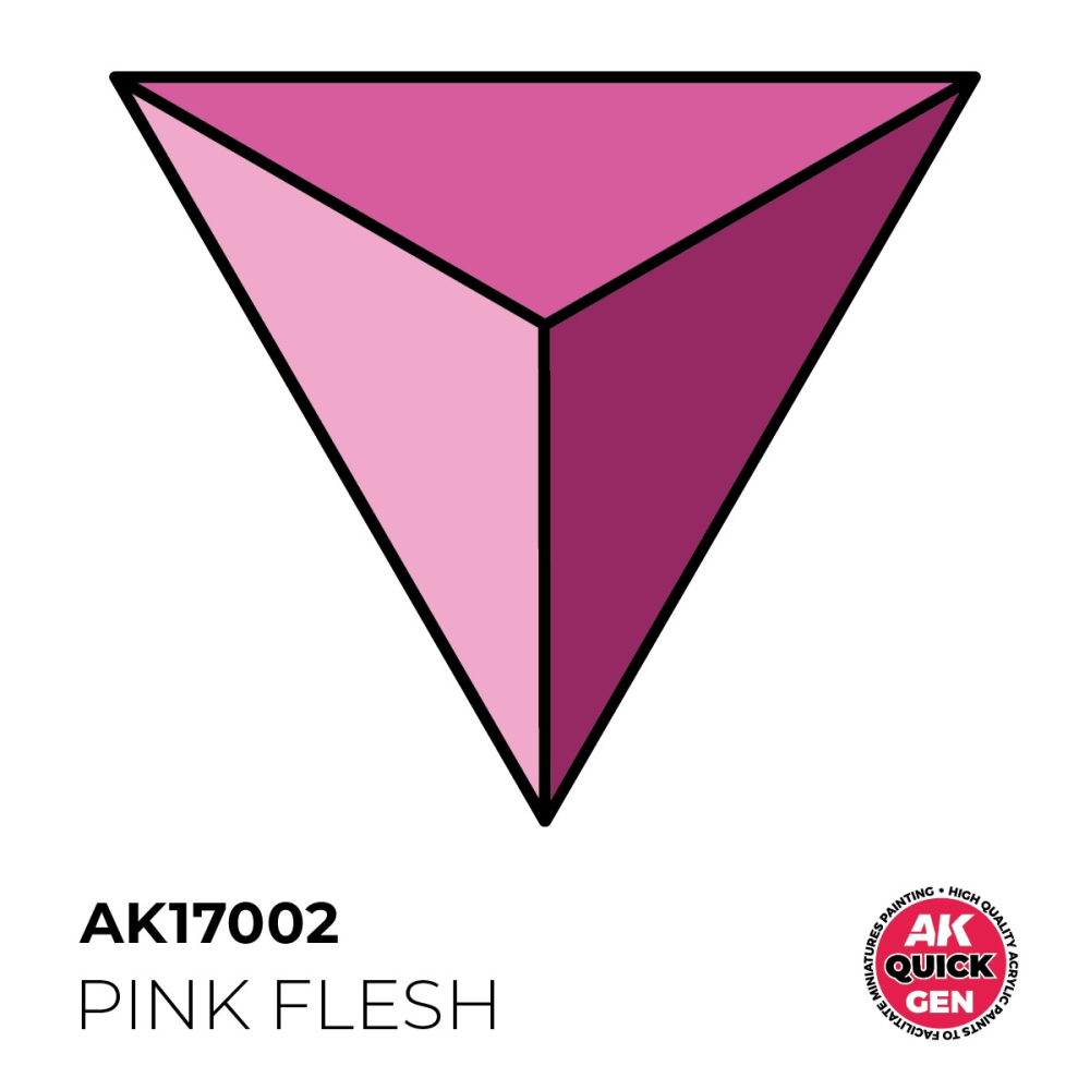 AK17002 - Quick Gen - Pink Flesh 18 ml - 粉膚色 18ml-細節圖3