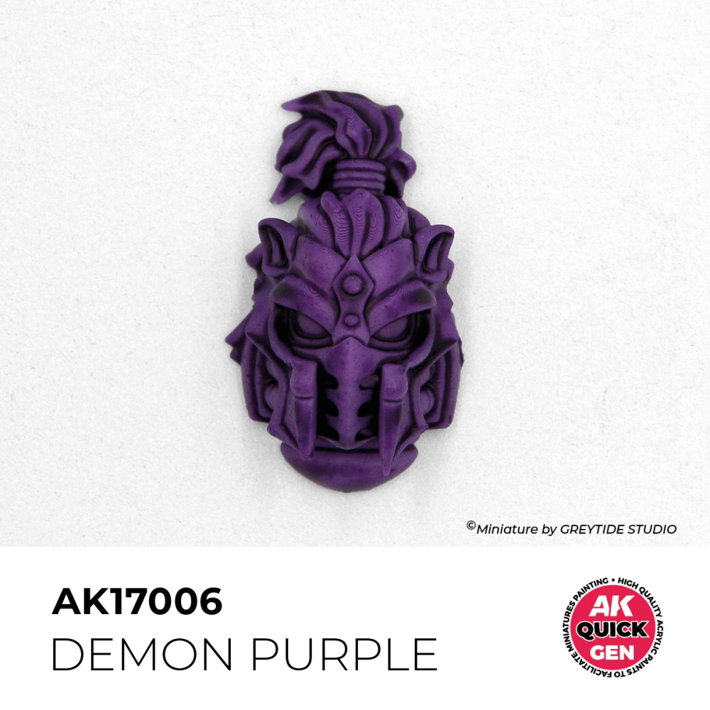 AK17006 - Quick Gen - Demon Purple 18 ml - 惡魔紫色 18ml-細節圖2