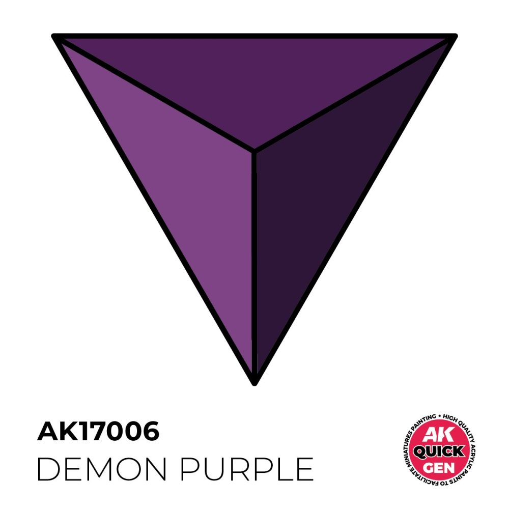 AK17006 - Quick Gen - Demon Purple 18 ml - 惡魔紫色 18ml-細節圖3