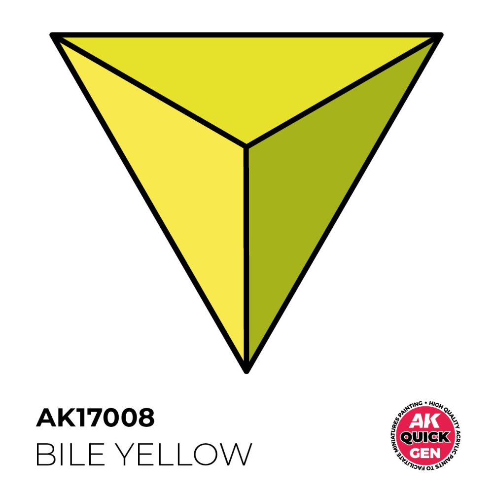 AK17008 - Quick Gen - Bile Yellow 18 ml - 膽黃色 18ml-細節圖3