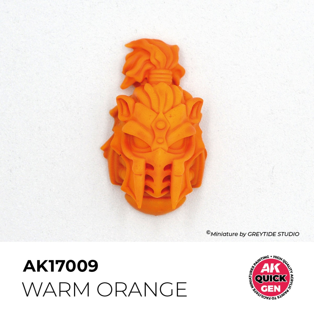 AK17009 - Quick Gen - Warm Orange 18 ml - 暖橘色 18ml-細節圖2