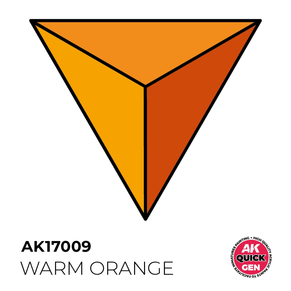 AK17009 - Quick Gen - Warm Orange 18 ml - 暖橘色 18ml-細節圖3