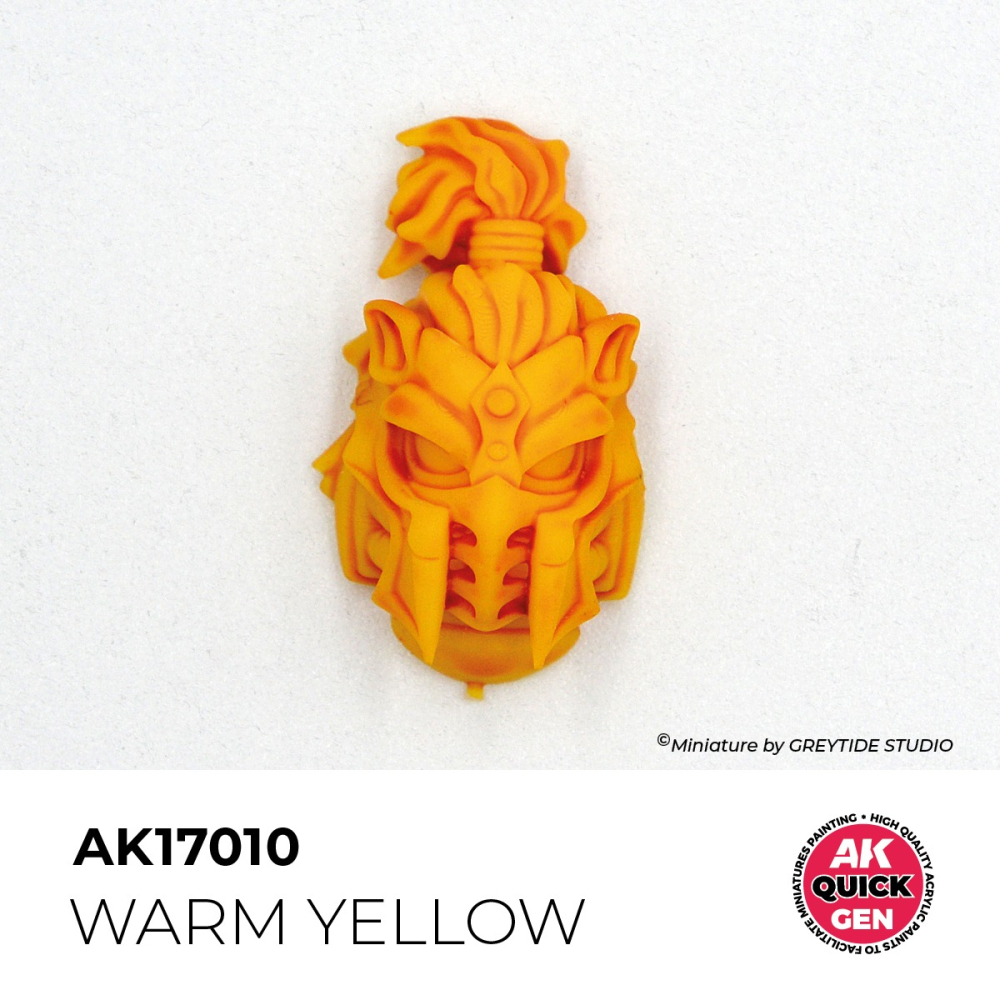 AK17010 - Quick Gen - Warm Yellow 18 ml - 暖黃色 18ml-細節圖2