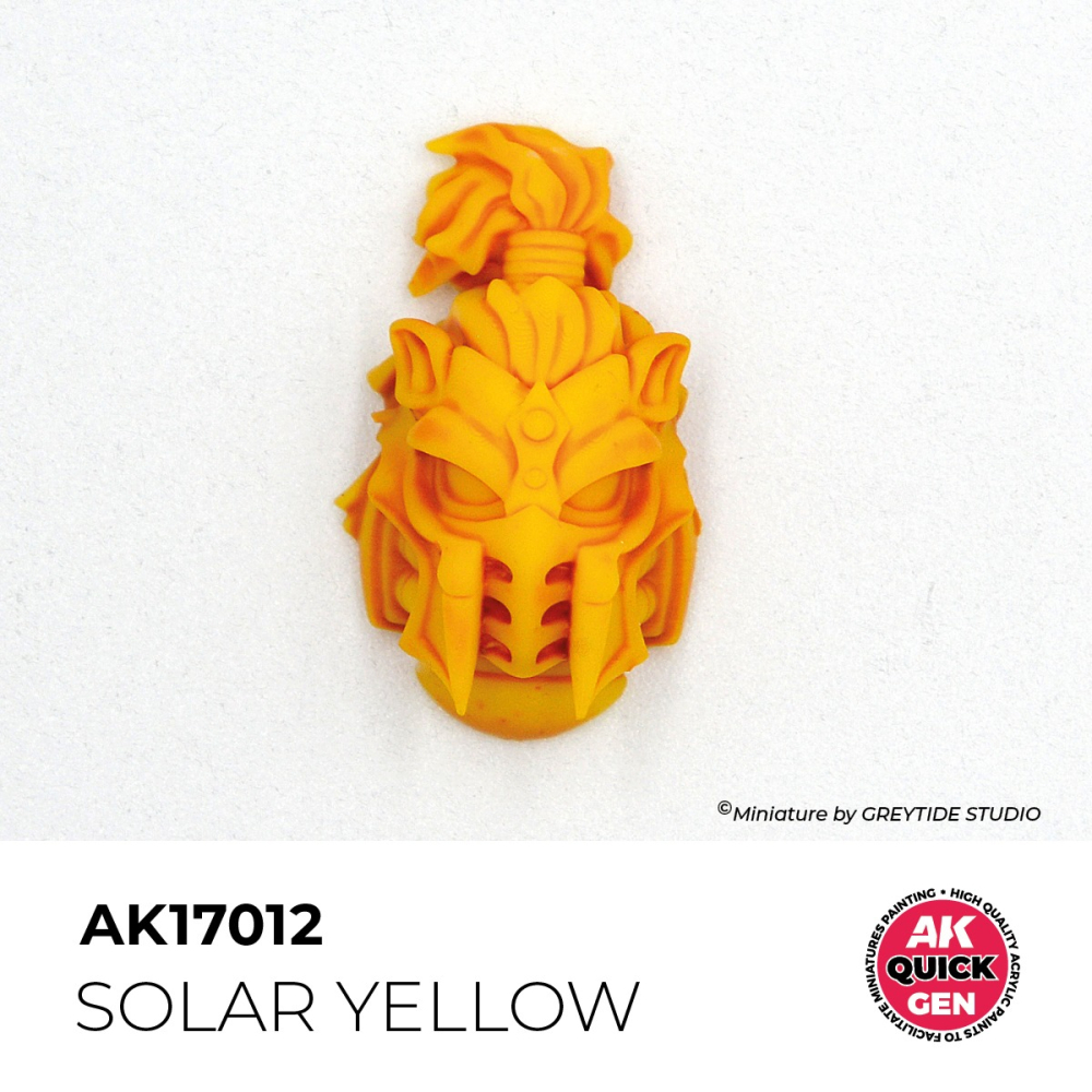 AK17012 - Quick Gen - Solar Yellow 18 ml - 太陽黃色 18ml-細節圖2