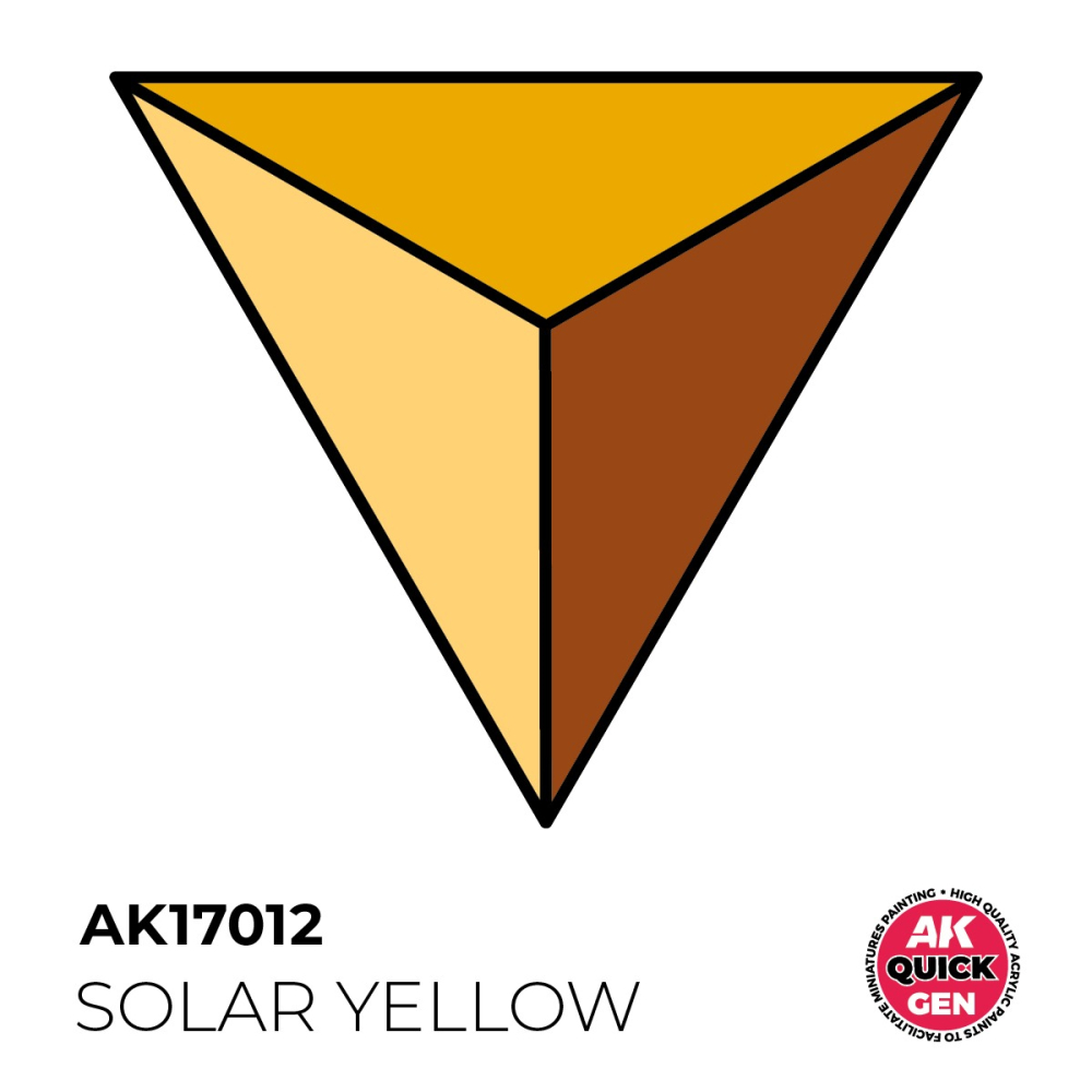 AK17012 - Quick Gen - Solar Yellow 18 ml - 太陽黃色 18ml-細節圖3