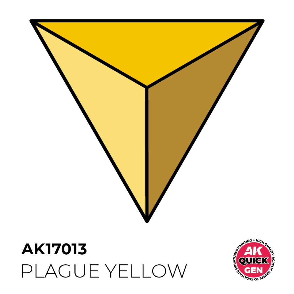 AK17013 - Quick Gen - Plague Yellow 18 ml - 疫病黃色 18ml-細節圖3