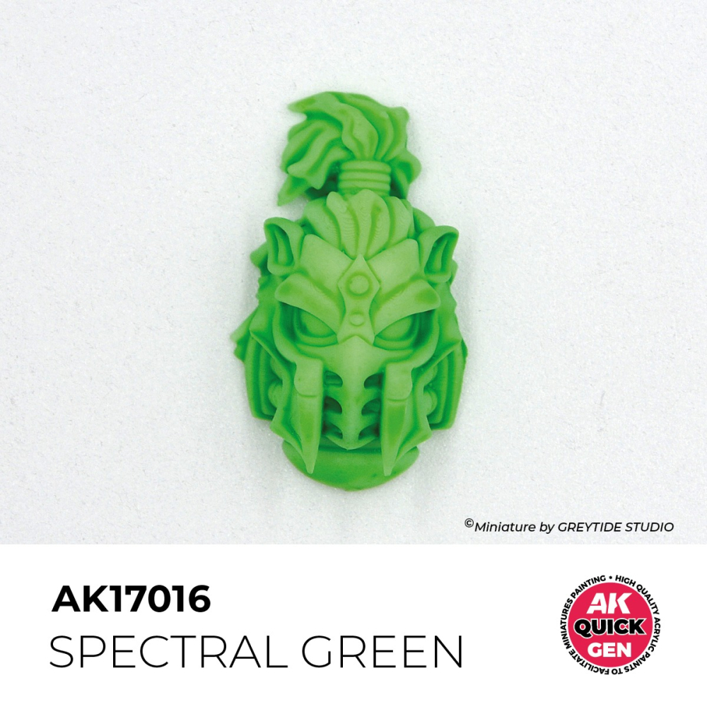 AK17016 - Quick Gen - Spectral Green 18 ml - 靈體綠色 18ml-細節圖2