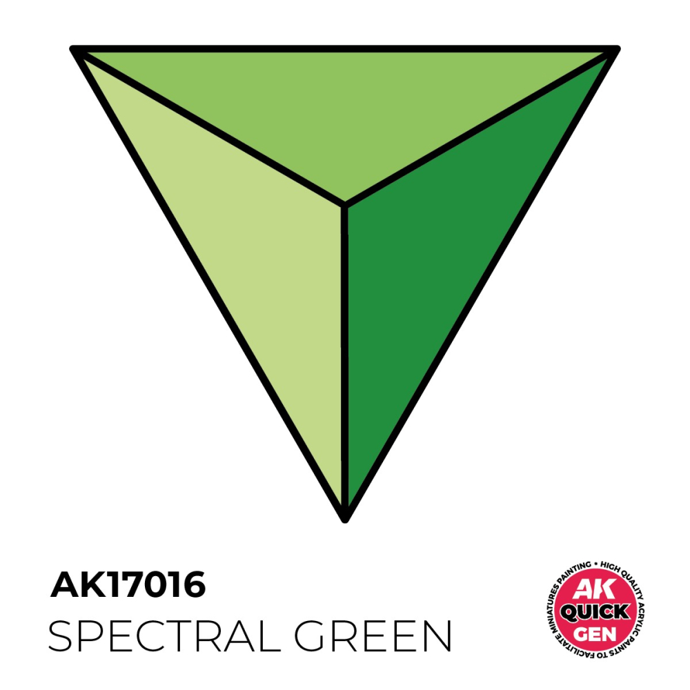 AK17016 - Quick Gen - Spectral Green 18 ml - 靈體綠色 18ml-細節圖3