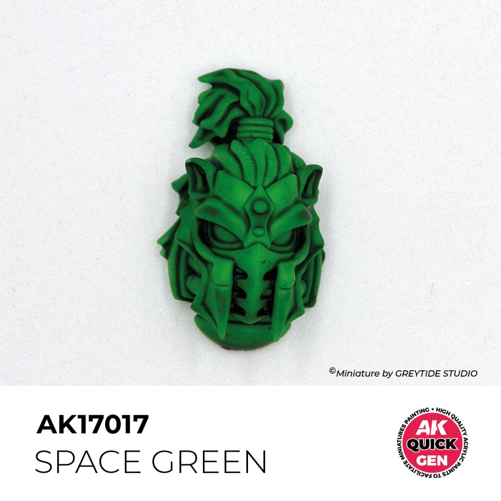 AK17017 - Quick Gen - Space Green 18 ml - 宇宙綠色 18ml-細節圖2