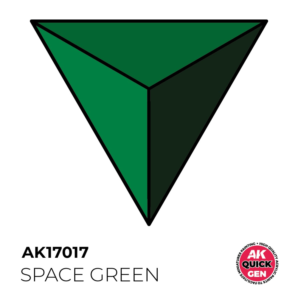 AK17017 - Quick Gen - Space Green 18 ml - 宇宙綠色 18ml-細節圖3