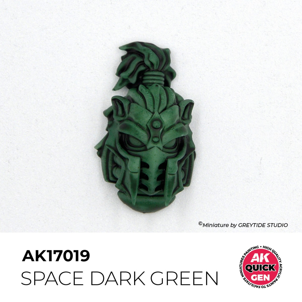 AK17019 - Quick Gen - Space Dark Green 18 ml - 宇宙深綠色 18ml-細節圖2