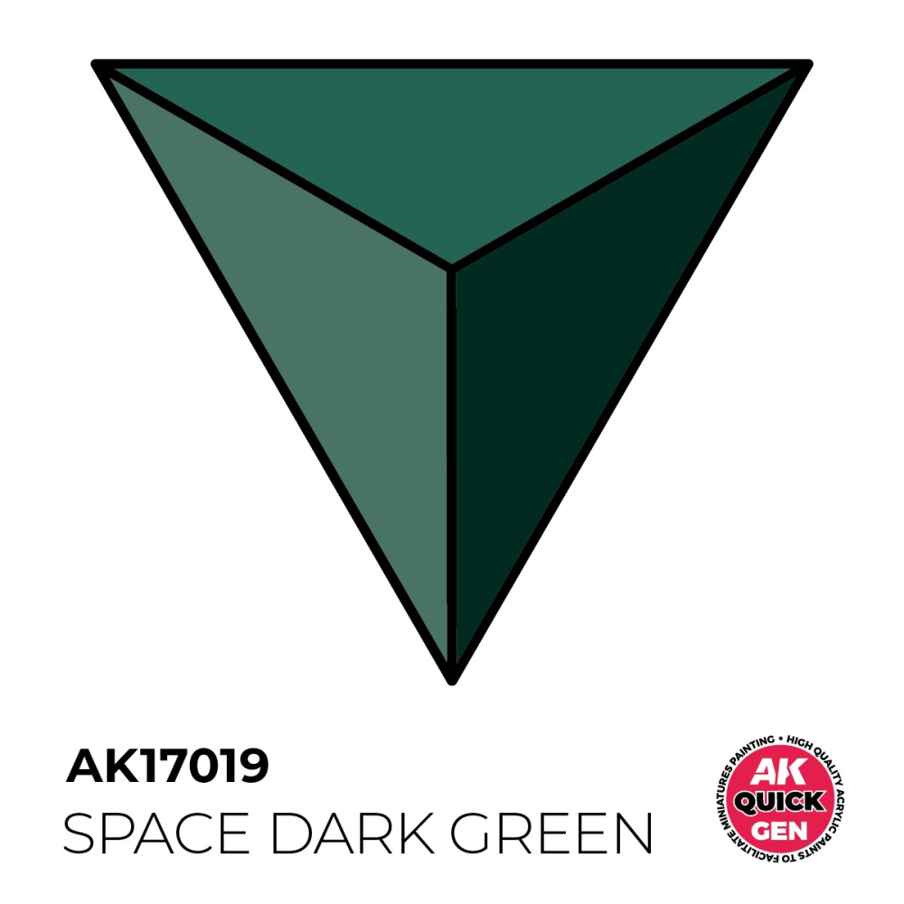AK17019 - Quick Gen - Space Dark Green 18 ml - 宇宙深綠色 18ml-細節圖3
