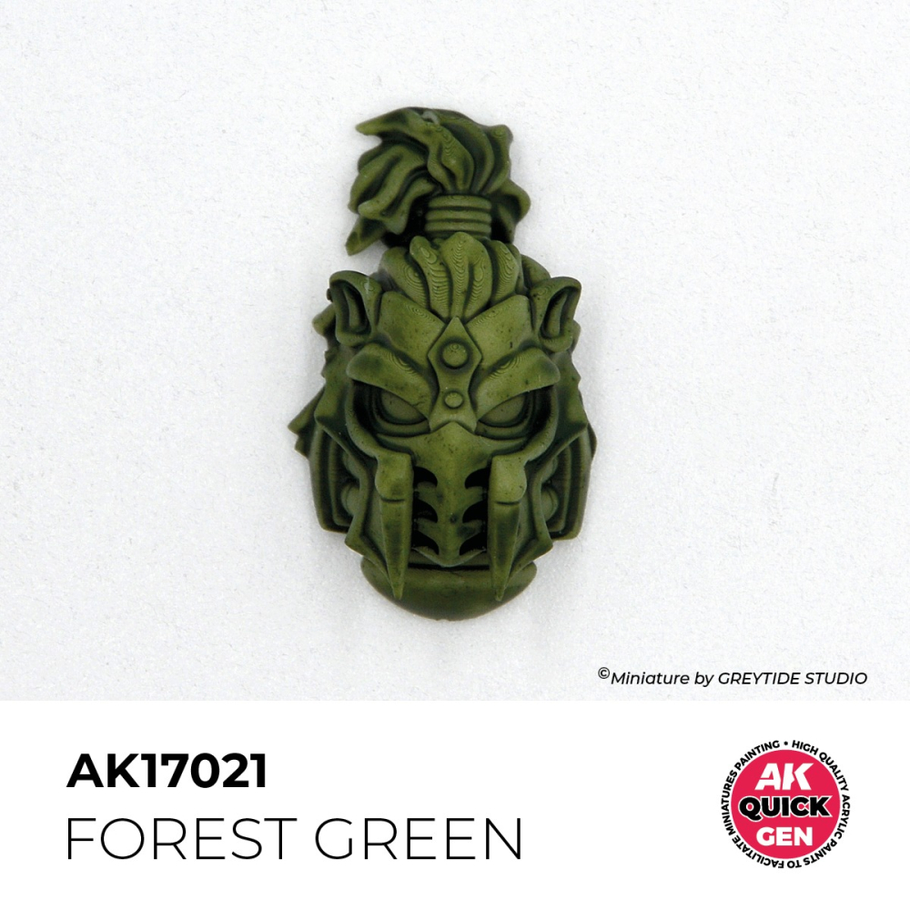 AK17021 - Quick Gen - Forest Green 18 ml - 叢林綠色 18ml-細節圖2