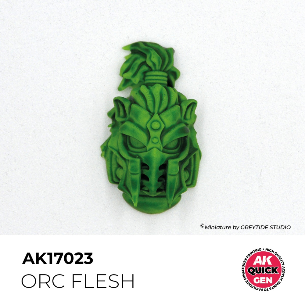 AK17023 - Quick Gen - Orc Flesh 18 ml - 獸人膚色 18ml-細節圖2