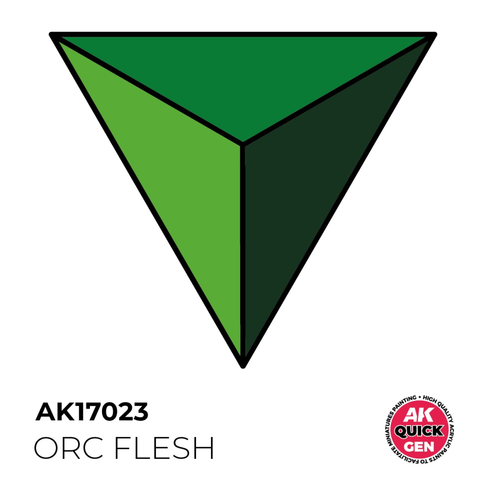 AK17023 - Quick Gen - Orc Flesh 18 ml - 獸人膚色 18ml-細節圖3