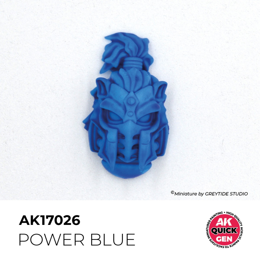 AK17026 - Quick Gen - Power Blue 18 ml - 能量藍色 18ml-細節圖2