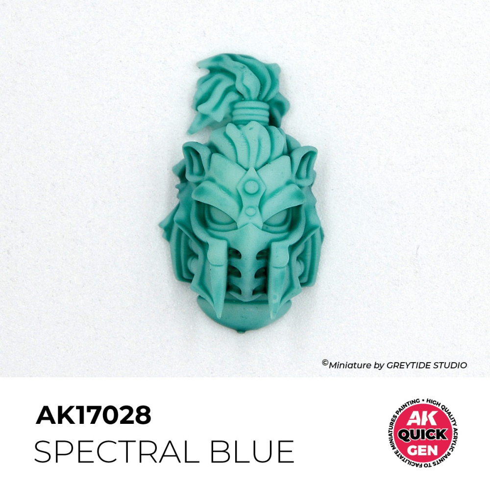 AK17028 - Quick Gen - Spectral Blue 18 ml - 靈體藍色 18ml-細節圖2