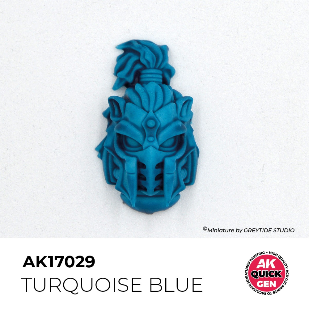 AK17029 - Quick Gen - Turquoise Blue 18 ml - 綠松藍色 18ml-細節圖2