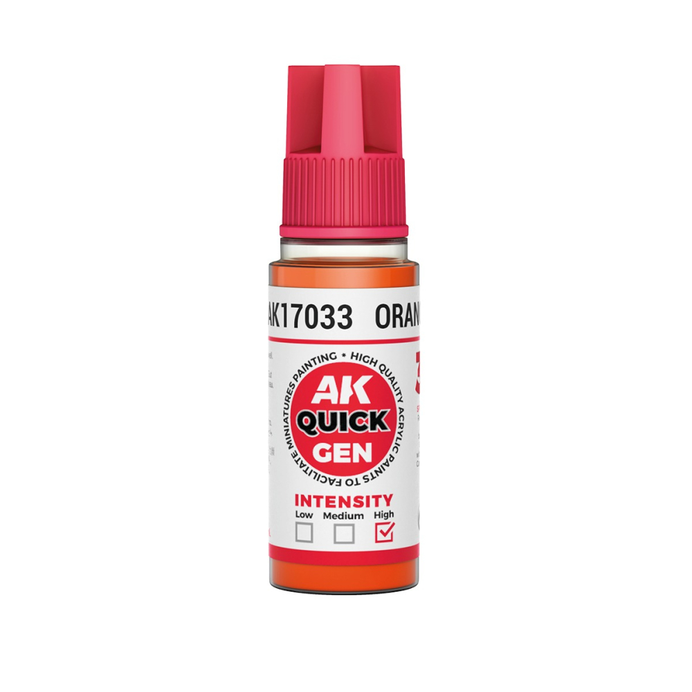 AK17033 - Quick Gen - Orange 18 ml - 橘色 18ml