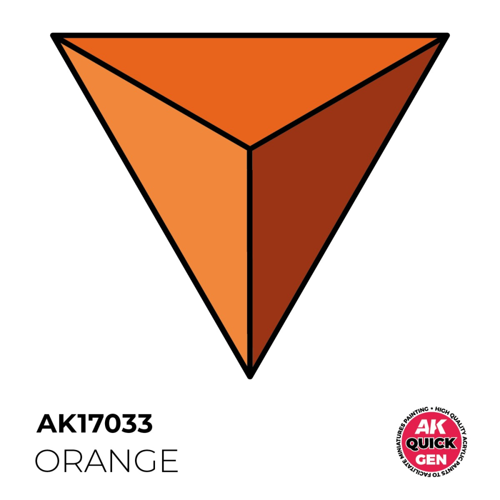 AK17033 - Quick Gen - Orange 18 ml - 橘色 18ml-細節圖3