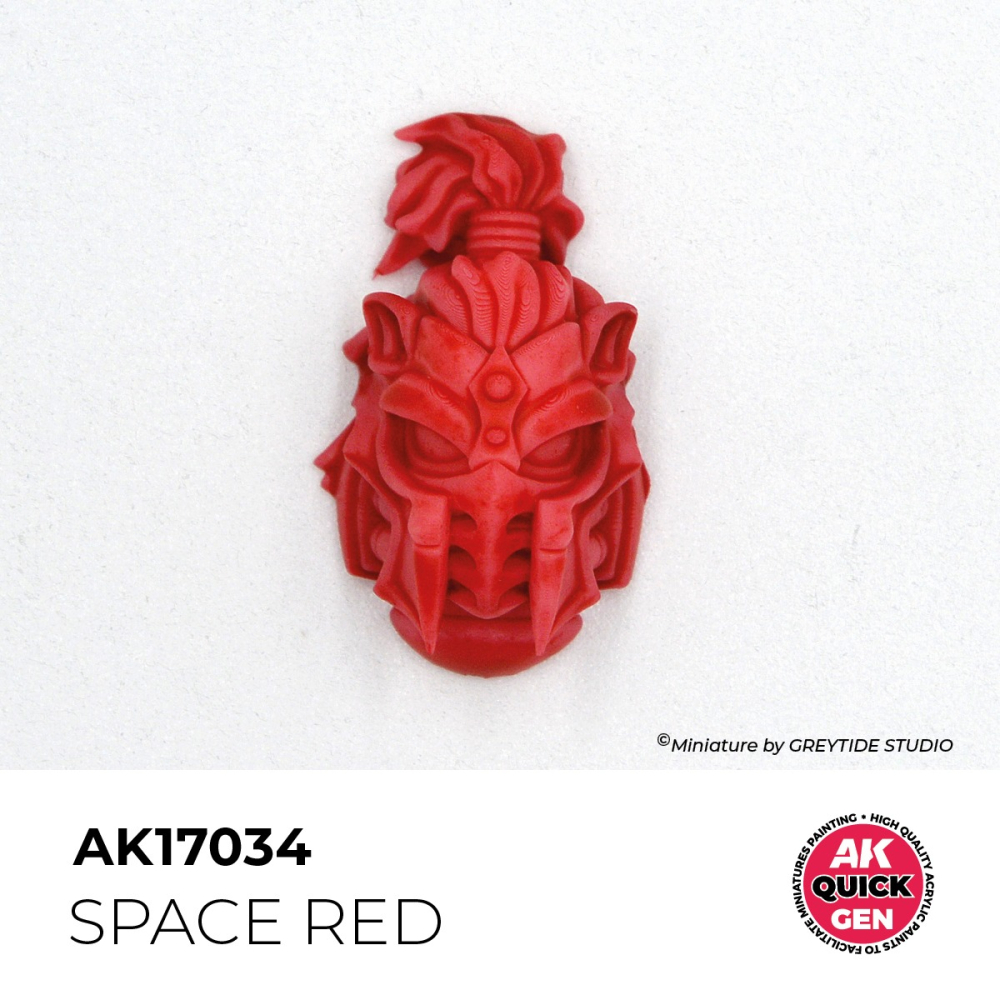AK17034 - Quick Gen - Space Red 18 ml - 宇宙紅色 18ml-細節圖2
