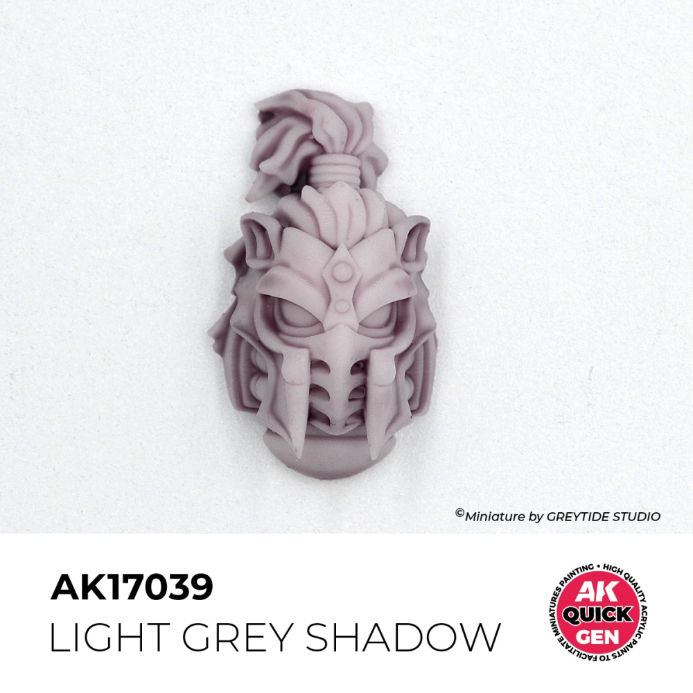 AK17039 - Quick Gen - Light Grey Shadow 18 ml - 暗影亮灰色 18ml-細節圖2