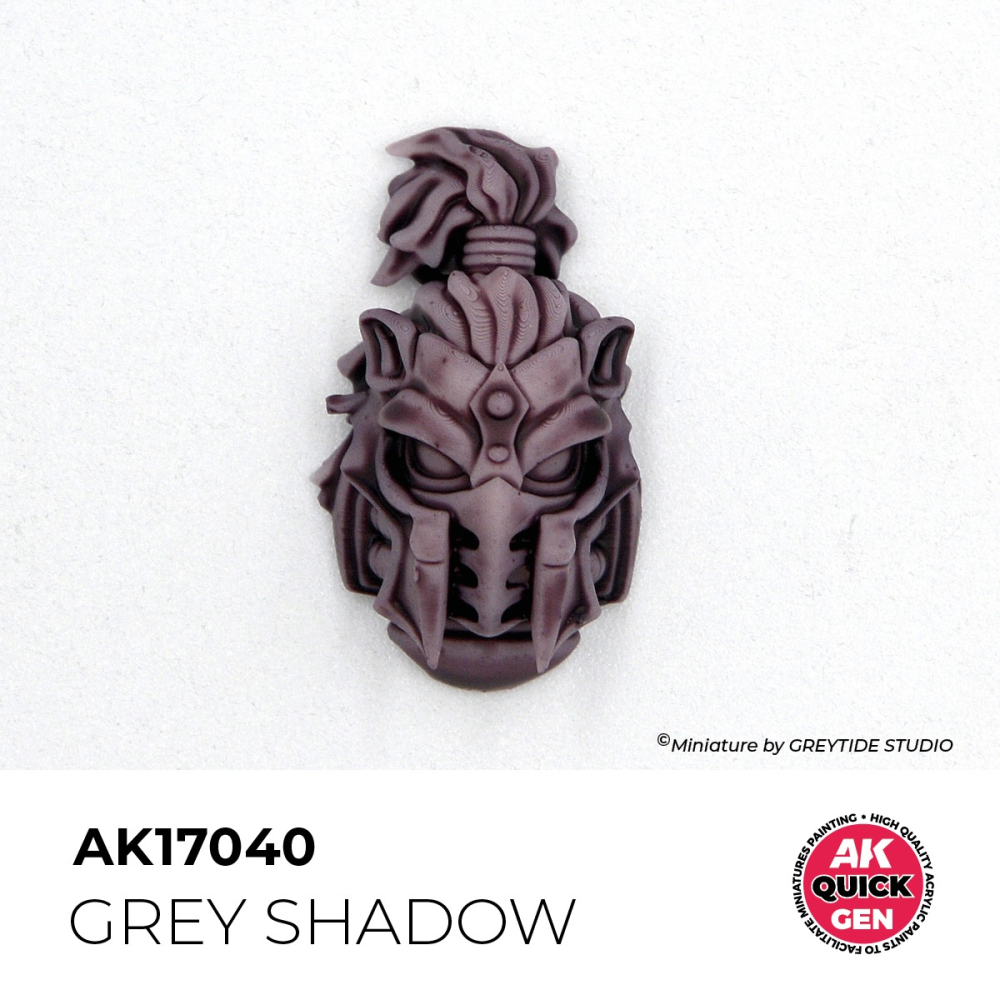 AK17040 - Quick Gen - Grey Shadow 18 ml - 暗影灰色 18ml-細節圖2