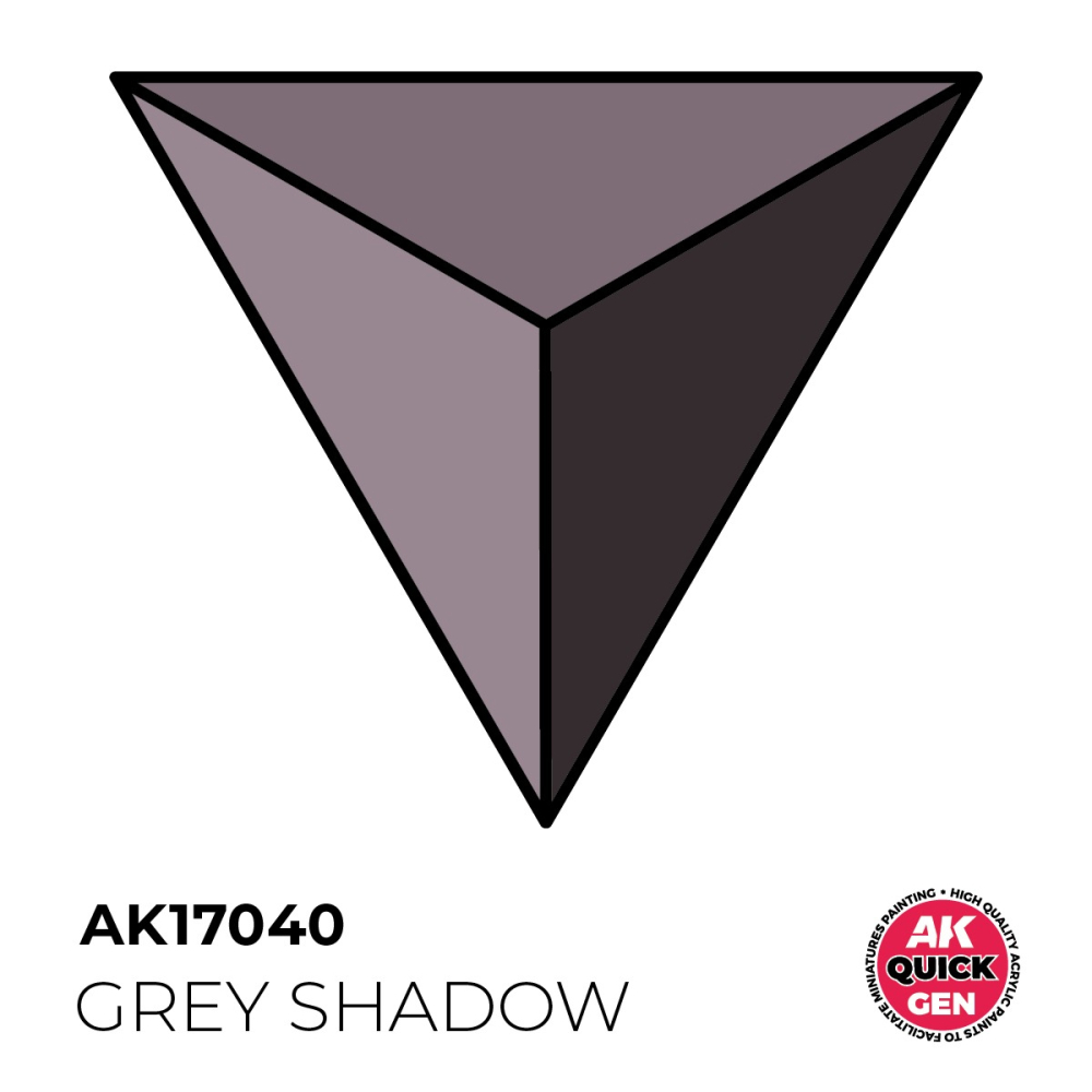 AK17040 - Quick Gen - Grey Shadow 18 ml - 暗影灰色 18ml-細節圖3