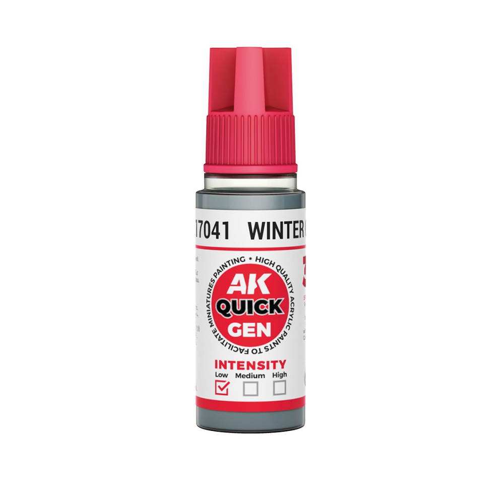 AK17041 - Quick Gen - Winter Grey 18 ml - 寒冬灰色 18ml