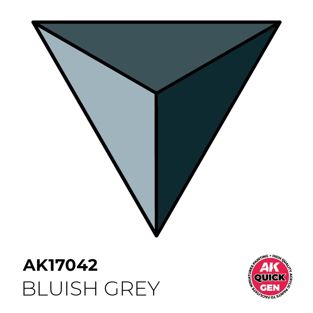 AK17042 - Quick Gen - Bluish Grey 18 ml - 藍灰色 18ml-細節圖3