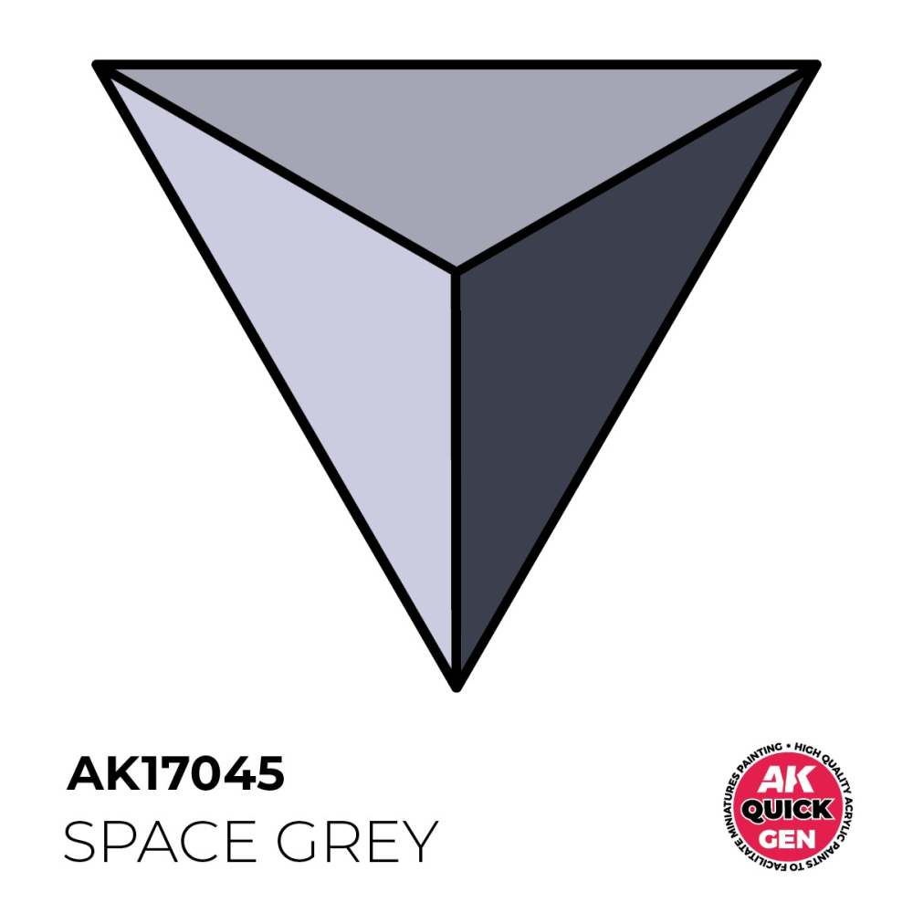 AK17045 - Quick Gen - Space Grey 18 ml - 宇宙灰色 18ml-細節圖3