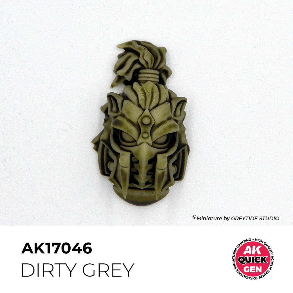 AK17046 - Quick Gen - Dirty Grey 18 ml - 污垢灰色 18ml-細節圖2