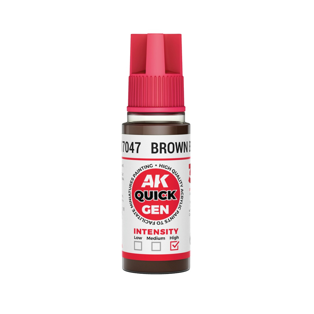 AK17047 - Quick Gen - Brown Black 18 ml - 褐黑色 18ml