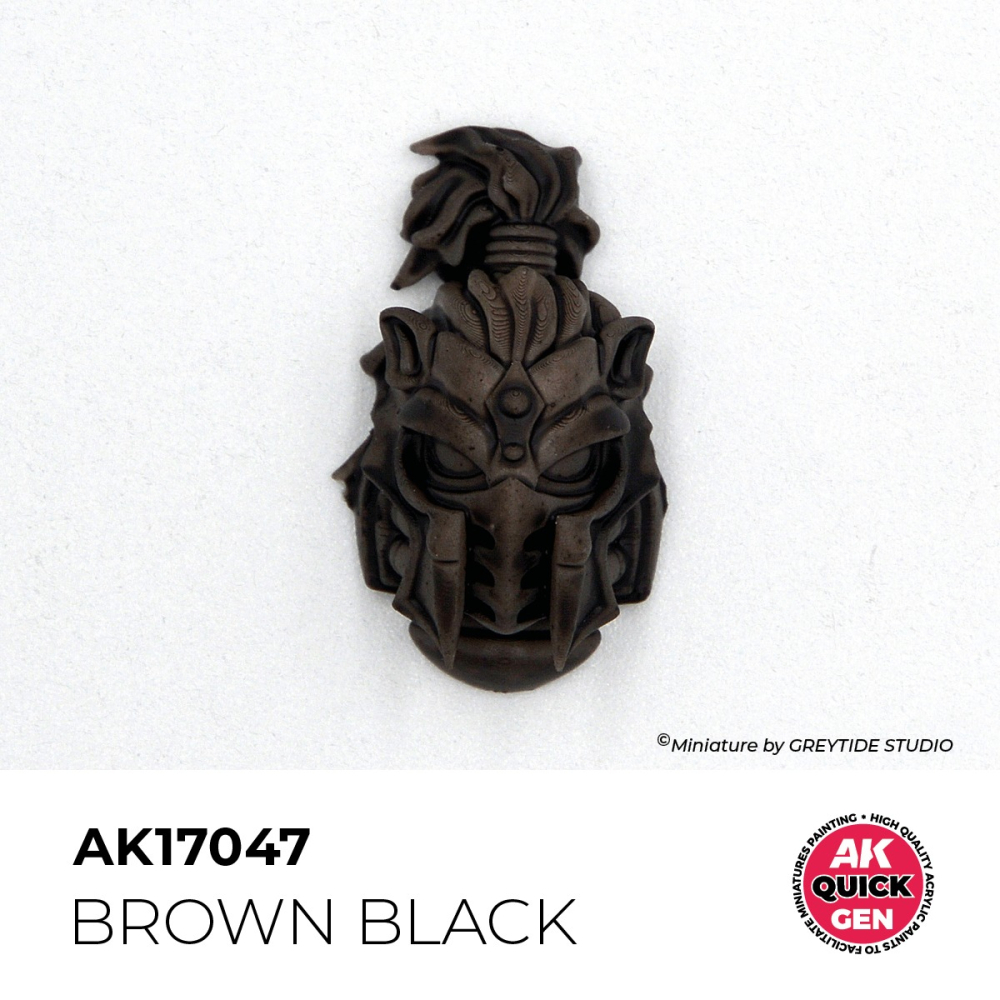 AK17047 - Quick Gen - Brown Black 18 ml - 褐黑色 18ml-細節圖2