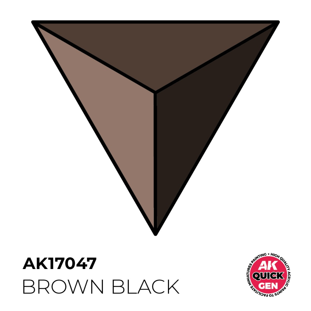 AK17047 - Quick Gen - Brown Black 18 ml - 褐黑色 18ml-細節圖3