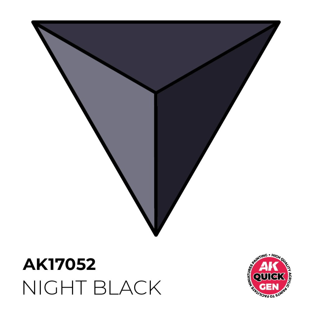 AK17052 - Quick Gen - Night Black 18 ml - 午夜藍色 18ml-細節圖3