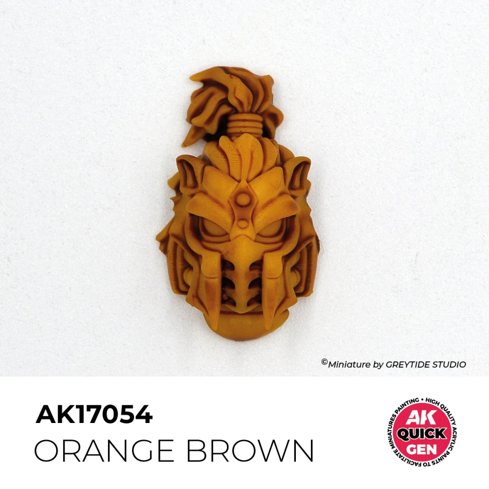 AK17054 - Quick Gen - Orange Brown 18 ml - 橘棕色 18ml-細節圖2