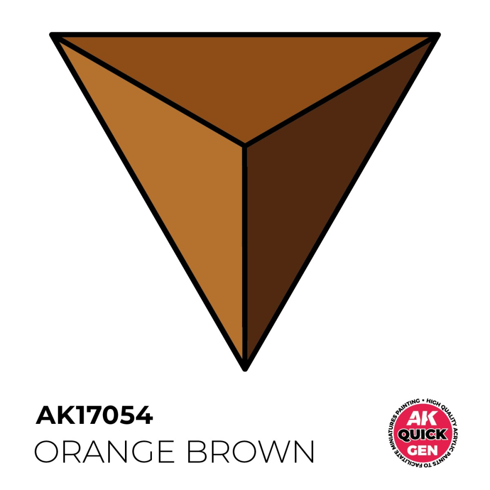 AK17054 - Quick Gen - Orange Brown 18 ml - 橘棕色 18ml-細節圖3