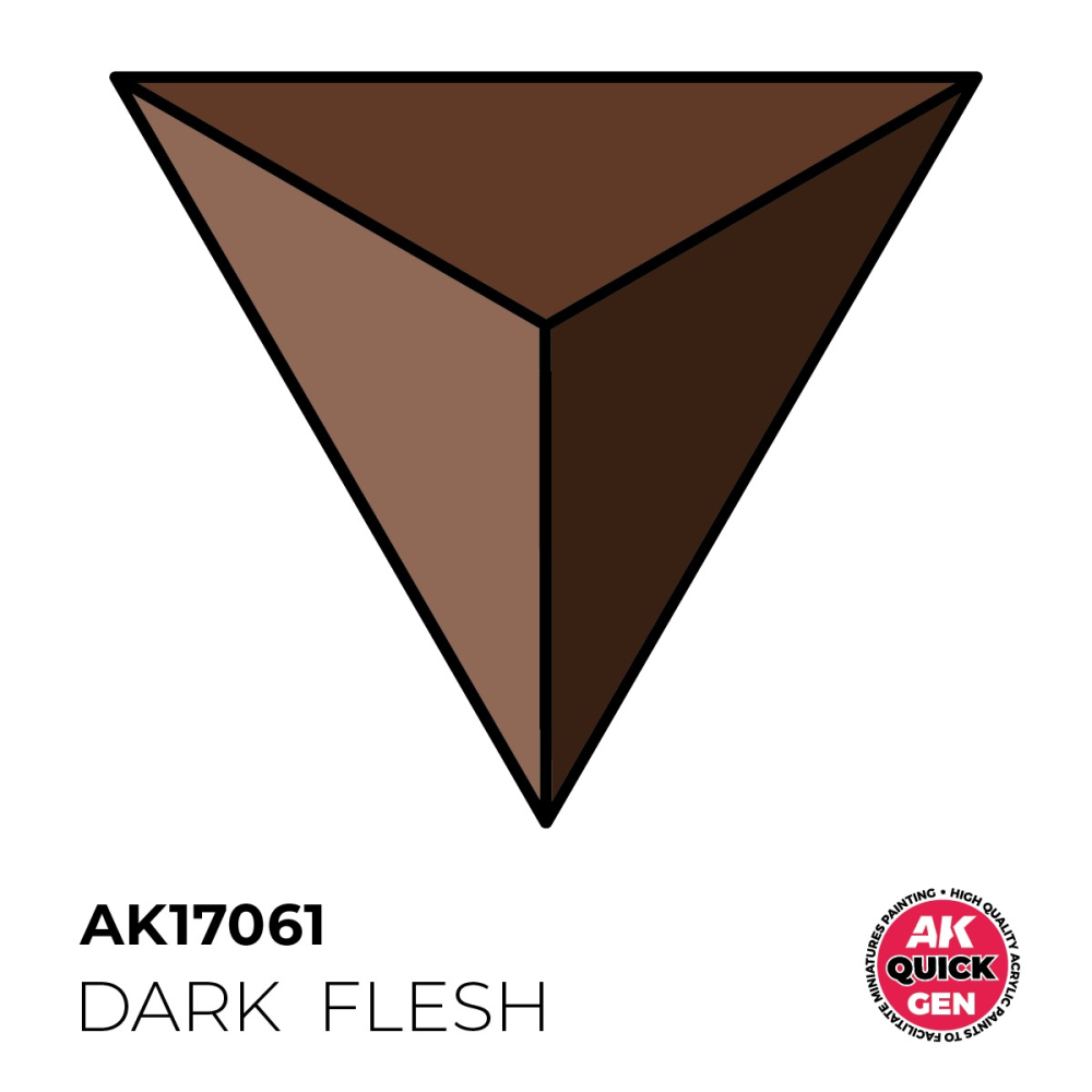 AK17061 - Quick Gen - Dark Flesh 18 ml - 暗膚色 18ml-細節圖3