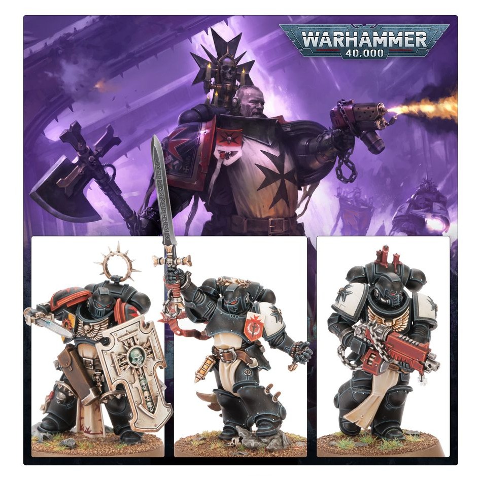 【戰鎚40K】Black Templars: Combat Patrol - 戰鬥巡邏隊：黑色聖堂-細節圖2