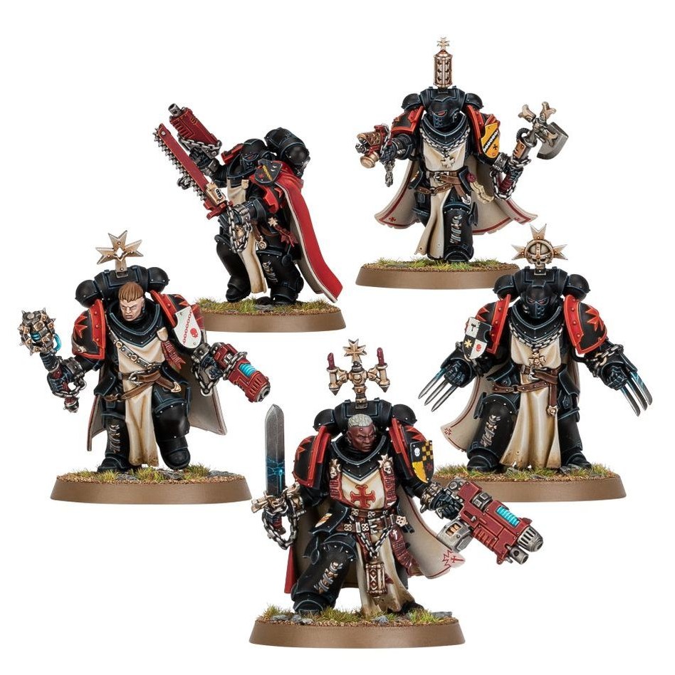 【戰鎚40K】Black Templars: Combat Patrol - 戰鬥巡邏隊：黑色聖堂-細節圖5