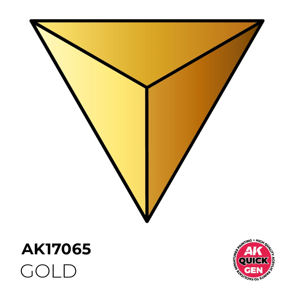 AK17065 - Quick Gen - Gold 18 ml - 金色 18ml-細節圖3