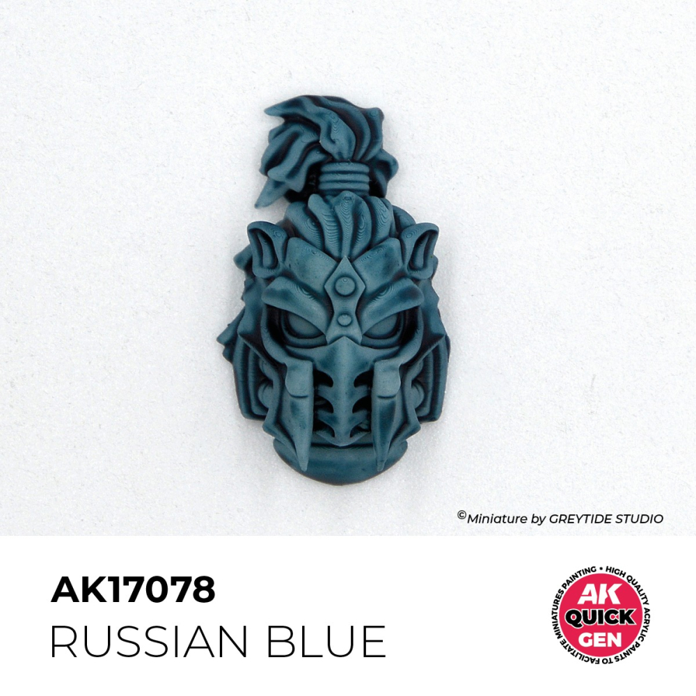 AK17078 - Quick Gen - Russian Blue 18 ml - 俄軍藍色 18ml-細節圖2